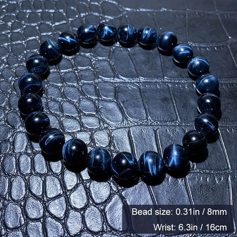 Blue Tiger Eye Bracelet