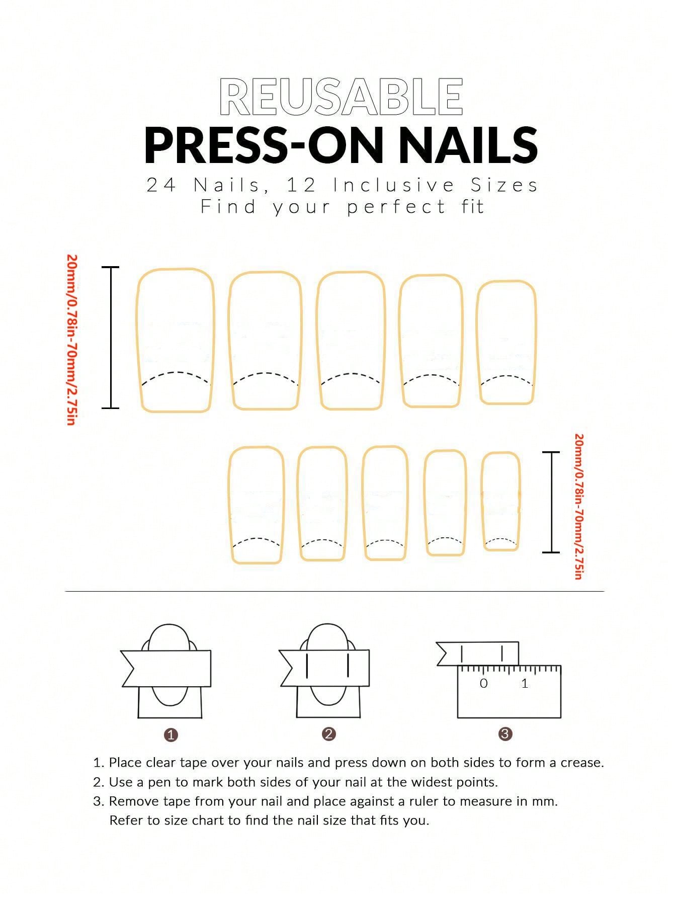 10 Pcs Handmade Press on Nail rhinestones Fake Nails